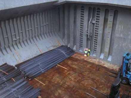 Steels loading
